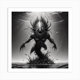 Sacrificial Beast Art Print