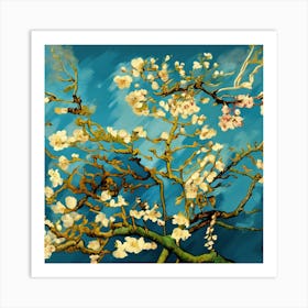 Blossoming Almond Tree 5 Art Print