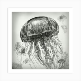 Jellyfish 6 Art Print