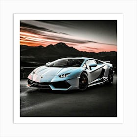 Lamborghini 24 Art Print