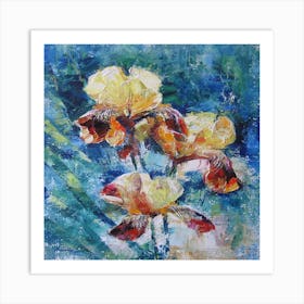 Iris Painting Art Print