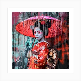 Geisha 12 Art Print