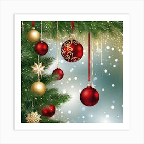 Christmas Tree 22 Art Print