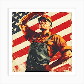 American Worker Art Print