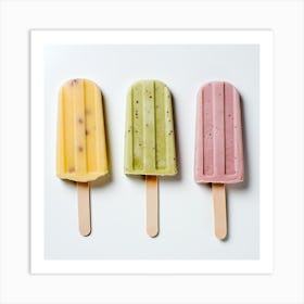 Popsicles 16 Art Print