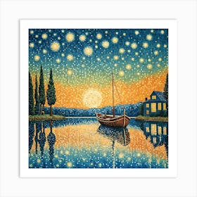 Starry Night 3 Art Print