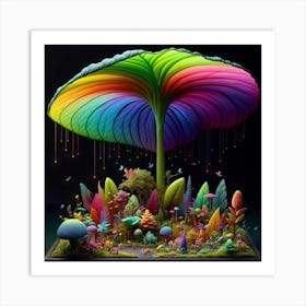 Mushroom Art Print