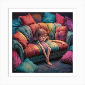 An Artistic Illustration Of A Young Girl With A Dr Cu V2epzrgsizz Helxngg Zlqz9twvsggj7zeedj0r5g Art Print