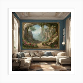 Fairytale Garden Art Print