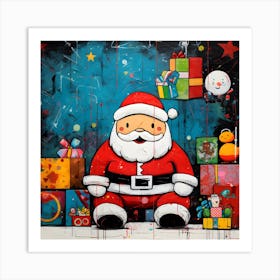 Santa Claus 9 Art Print