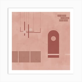 Bar Abstract Art Print