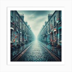 Bleak Street art Art Print