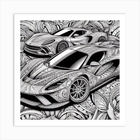 Mclaren Gt1 1 Art Print