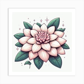 Little flower 3 Art Print