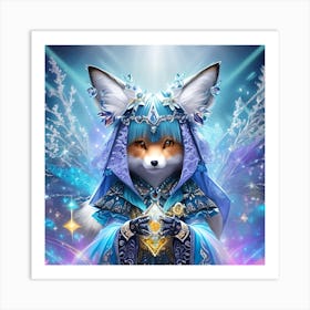 Fairy Fox 7 Art Print