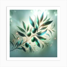 Olive Branch Art Print