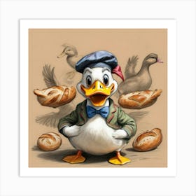 Donald Duck 21 Art Print