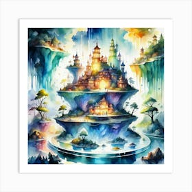 Fairytale Castle 1 Art Print