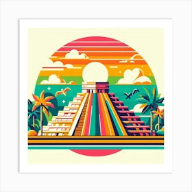 Chichén Itzá 2 Art Print