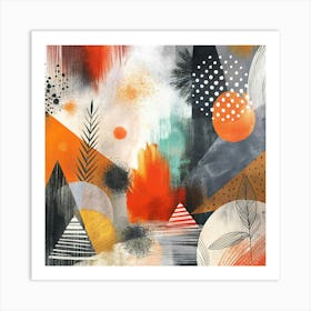 Abstract Painting 37 Art Print