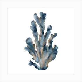 Blue Coral 3 Art Print