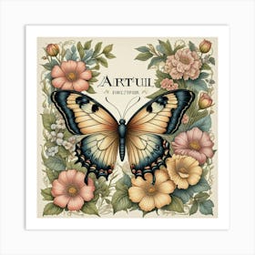 Butterfly Nature Art Wings Of Grace (2) Art Print