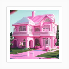 Barbie Dream House (133) Art Print