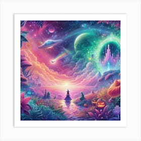 Psychedelic 1 Art Print