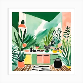 Kitchen Jungle Dreams 06 Art Print