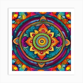 Mandala 4 Art Print