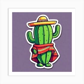 Mexican Cactus 29 Art Print