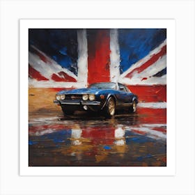 British Flag Art Print