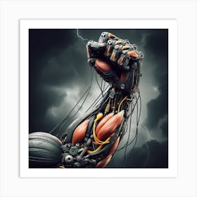 Cyborg 10 Art Print