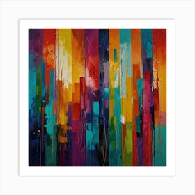 Abstract Painting 363 Art Print