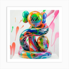 Kwai KAWS Art Print