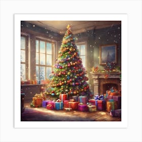 Christmas Tree 1 Art Print