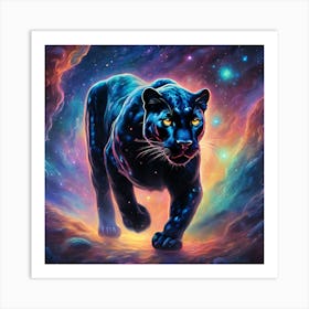 Black Panther Art Print