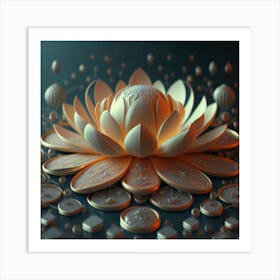 Lotus Flower 2 Art Print