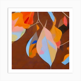'Falling Leaves' Art Print