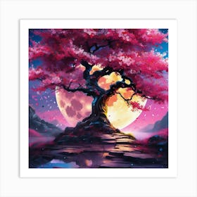 Cherry Blossom Tree 10 Art Print