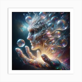 Crystal 3 Art Print