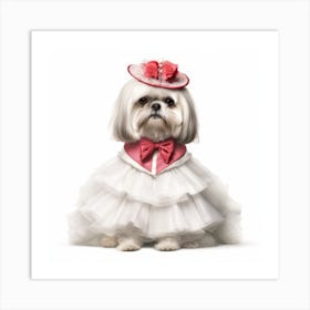 Shih Tzu Art Print