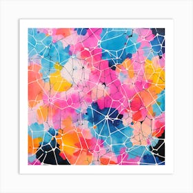 Abstract Watercolor Painting 8 Art Print