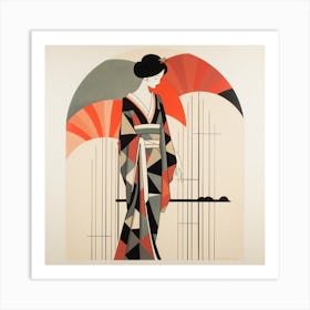 Geisha 1 Art Print