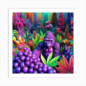 Grape Ape Art Print