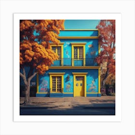 House In Mexico City 2 Art Print