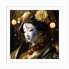 Geisha 23 Art Print