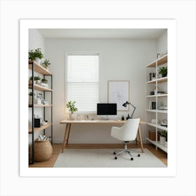 Home Office 11 Art Print