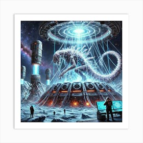 Energy Resonance Art Print