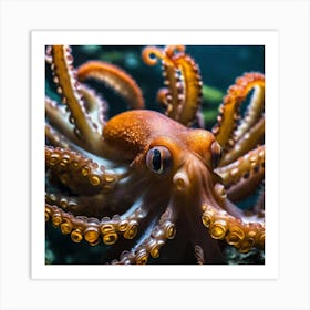 Octopus 12 Art Print